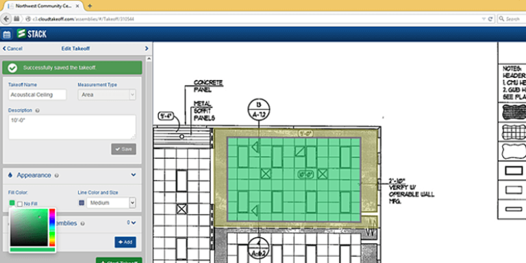 simple construction takeoff software