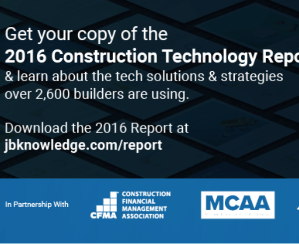 2016 Construction technology report